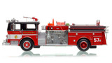 1:50 scale model of Chicago Fire Department 1973 Ward LaFrance Ambassador P80 - Engine Co. 57 - Northwest Side