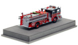 1:50 scale model of Chicago Fire Department 1973 Ward LaFrance Ambassador P80 - Engine Co. 57 - Northwest Side
