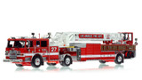 1:50 scale model of City of Los Angeles Fire Department 2016 Pierce Arrow XT Truck 27 - Hollywood