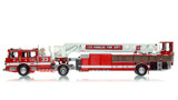1:50 scale model of City of Los Angeles Fire Department 2019 Pierce Arrow XT Truck 33 - South Central