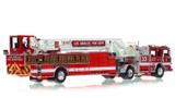 1:50 scale model of City of Los Angeles Fire Department 2019 Pierce Arrow XT Truck 33 - South Central