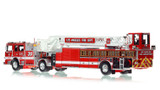 1:50 scale model of City of Los Angeles Fire Department 2019 Pierce Arrow XT Truck 39 - Van Nuys