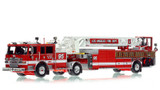 1:50 scale model of City of Los Angeles Fire Department 2016 Pierce Arrow XT Truck 95 - LAX Area/Hotel District