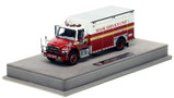 1:50 scale model of FDNY 2015 Freightliner M2/Seagrave Mask Service Unit 2