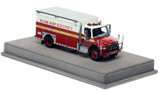 1:50 scale model of FDNY 2015 Freightliner M2/Seagrave Mask Service Unit 3