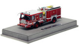 1:50 scale model of Boston Fire Department 2017 E-One Typhoon Engine 3