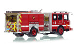 1:50 scale model of Boston Fire Department 2017 E-One Typhoon Engine 3