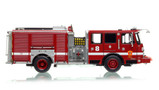 1:50 scale model of Boston Fire Department 2018 E-One Typhoon Engine 8