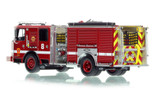 1:50 scale model of Boston Fire Department 2018 E-One Typhoon Engine 8