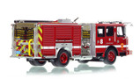 1:50 scale model of Boston Fire Department 2018 E-One Typhoon Engine 8
