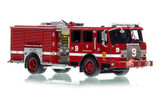 1:50 scale model of Boston Fire Department 2020 E-One Typhoon Engine 9
