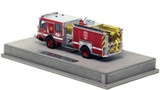 1:50 scale model of Boston Fire Department 2017 E-One Typhoon Engine 42