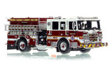 1:50 scale model of PGFD 2022 Pierce Enforcer Engine 802 - Shady Glen
