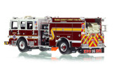 1:50 scale model of PGFD 2019 Pierce Enforcer Engine 816 - Northview