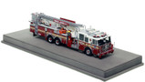1:50 scale model of FDNY 2012 Seagrave Attacker 95' Tower Ladder 12 - Manhattan