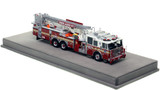 1:50 scale model of FDNY 2012 Seagrave Attacker 95' Tower Ladder 107 - Brooklyn