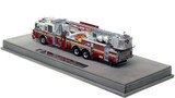 1:50 scale model of FDNY 2013 Seagrave Attacker 95' Tower Ladder 172 - Brooklyn