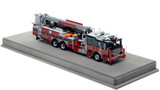 1:50 scale model of Deer Park Fire Department 2013 Seagrave Attacker 95' Ladder 10