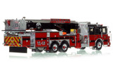 1:50 scale model of Deer Park Fire Department 2013 Seagrave Attacker 95' Ladder 10