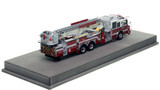 1:50 scale model of Miller Place Fire Department 2013 Seagrave Attacker 95' Tower Ladder 4
