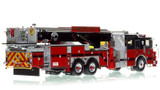1:50 scale model of Baldwin Fire Department 2014 Seagrave Attacker 95' Ladder Co. 2