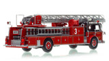 1:50 scale model of Chicago Fire Department 1968 Seagrave 100' Ladder - H&L Co. 63 - O'Hare Airport