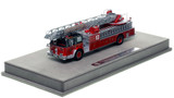 1:50 scale model of Chicago Fire Department 1970 Seagrave 100' Ladder - H&L Co. 10 - Cabrini Green