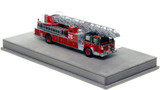 1:50 scale model of Chicago Fire Department 1970 Seagrave 100' Ladder - H&L Co. 26 - West Side
