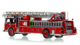 1:50 scale model of Chicago Fire Department 1970 Seagrave 100' Ladder - H&L Co. 48