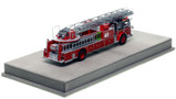 1:50 scale model of Chicago Fire Department 1970 Seagrave 100' Ladder - H&L Co. 48