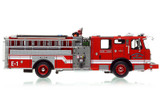 1:50 scale model of Memphis Fire Department 2022 E-One Typhoon Engine 1 - North Memphis