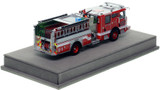 1:50 scale model of Memphis Fire Department 2022 E-One Typhoon Engine 1 - North Memphis