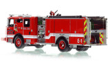 1:50 scale model of Memphis Fire Department 2022 E-One Typhoon Engine 1 - North Memphis