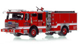 1:50 scale model of Memphis Fire Department 2022 E-One Typhoon Engine 7 - Medical District
