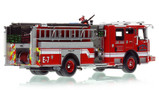1:50 scale model of Memphis Fire Department 2022 E-One Typhoon Engine 7 - Medical District