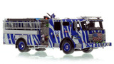 1:50 scale model of Memphis Fire Department 2022 E-One Typhoon Engine 18 - University of Memphis