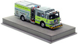 1:50 scale model of Miami-Dade Fire Rescue 2022 Sutphen Monarch Engine 32