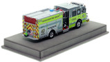 1:50 scale model of Miami-Dade Fire Rescue 2022 Sutphen Monarch Engine 40