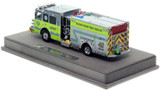 1:50 scale model of Miami-Dade Fire Rescue 2022 Sutphen Monarch Engine 40