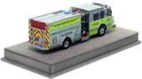1:50 scale model of Miami-Dade Fire Rescue 2022 Sutphen Monarch Engine 61