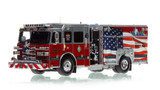 1:50 scale model of MDFR 2022 Sutphen Monarch - 9.11 Tribute Engine 3 - Tropical Park