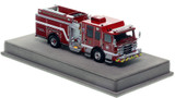 1:50 scale model of Dallas Fire-Rescue 2022 Pierce Enforcer Engine 3 - Gator Pit