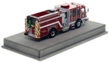 1:50 scale model of Dallas Fire-Rescue 2022 Pierce Enforcer Engine 3 - Gator Pit