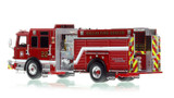 1:50 scale model of Dallas Fire-Rescue 2022 Pierce Enforcer Engine 22 - Kings of Coit