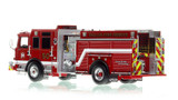 1:50 scale model of Dallas Fire-Rescue 2022 Pierce Enforcer Engine 50 - Dallas