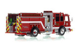 1:50 scale model of Dallas Fire-Rescue 2022 Pierce Enforcer Engine 59 - Great Trinity Forest