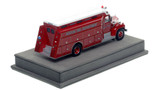 1:50 scale model of Boston Fire Department 1964 Mack B/Gerstenslager Rescue Company