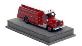 1:50 scale model of Boston Fire Department 1964 Mack B/Gerstenslager Rescue Company