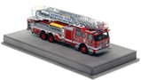 1:50 scale model of Memphis Fire Department 2014 Pierce Arrow XT 100' - Truck 7