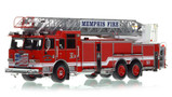 1:50 scale model of Memphis Fire Department 2014 Pierce Arrow XT 100' - Truck 7